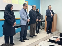 بازدید معاون آموزشی دانشگاه از دانشکده علوم توانبخشی به مناسبت روز دانشجو